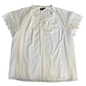 NEW Lane Bryant Short Sleeve Lace Top Size 18